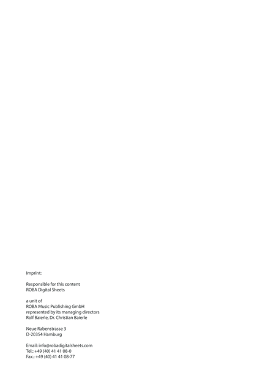 Wine, Women and Song Voice scores gallery preview page 2
