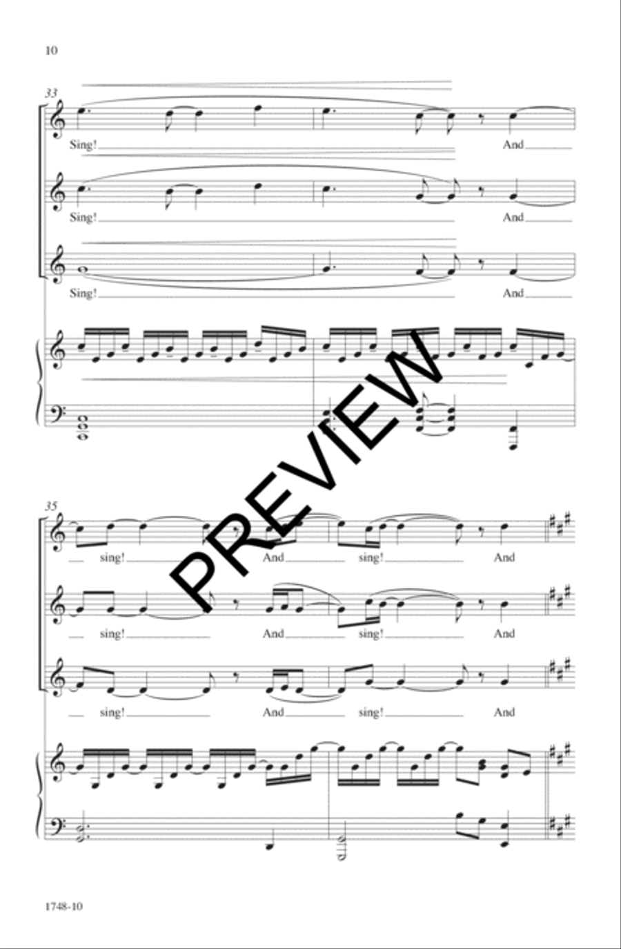 The Gift To Sing The Gift To Sing SSA scores gallery preview page 11
