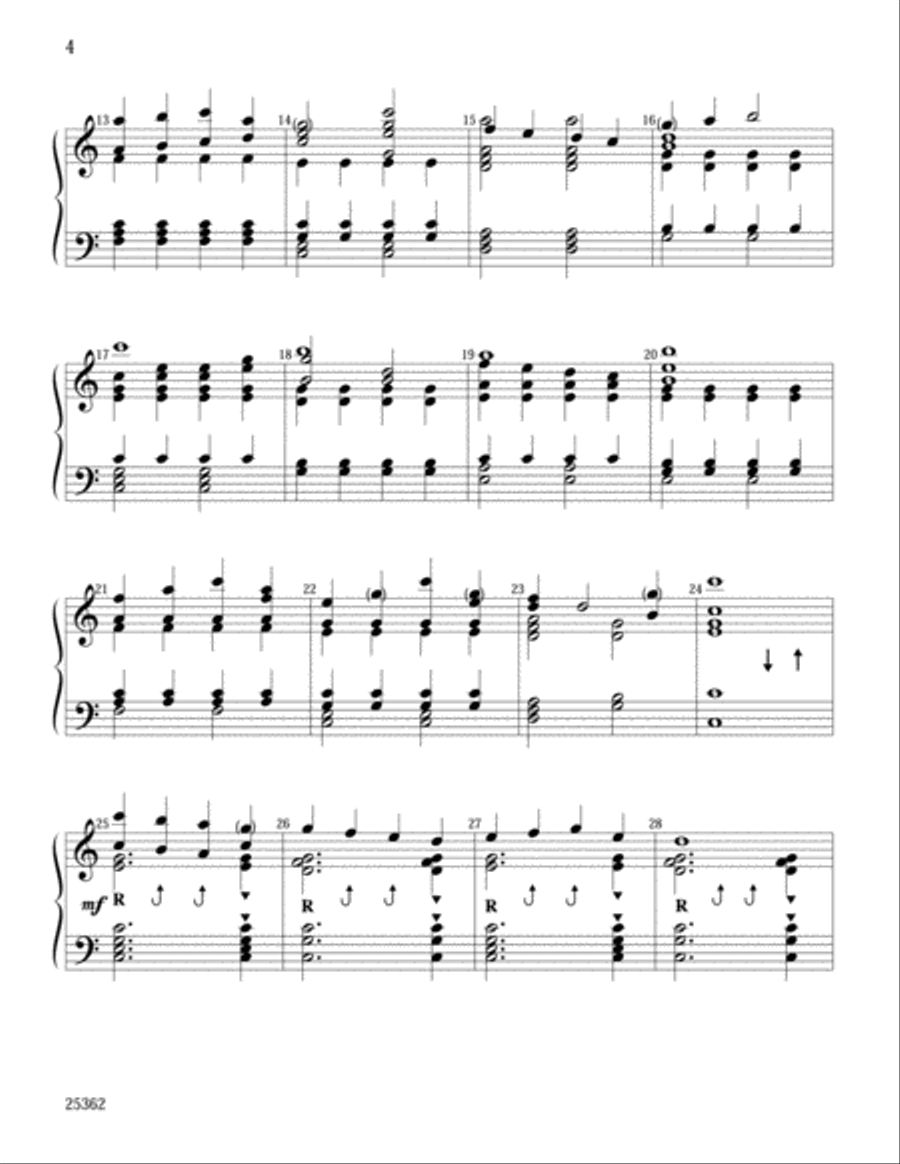 Behold! The King Comes! Handbell Choir scores gallery preview page 3