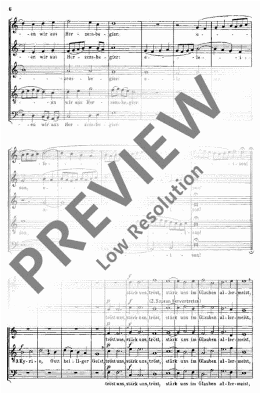 Eine deutsche Liedmesse SSATB scores gallery preview page 7