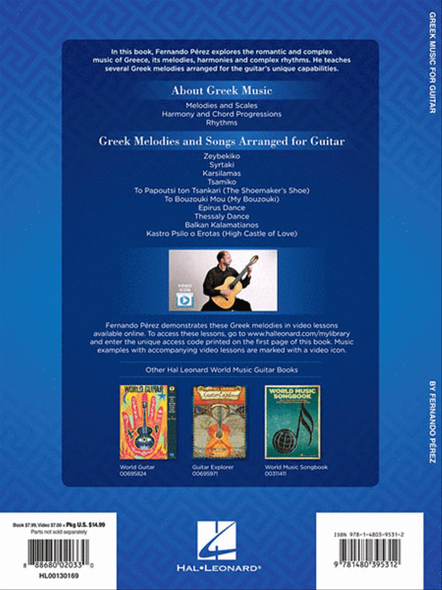 Greek Music for Guitar Acoustic Guitar scores gallery preview page 2