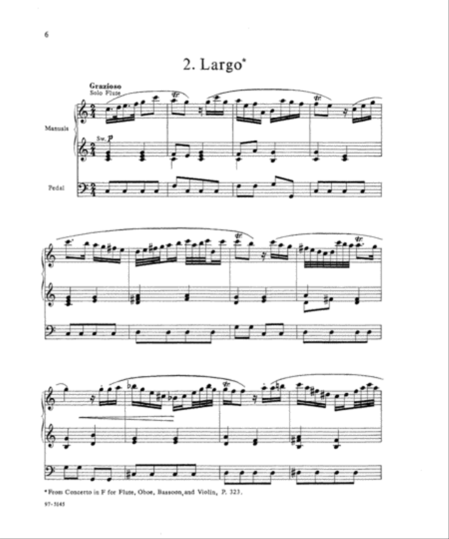 Seven Largos Organ scores gallery preview page 4