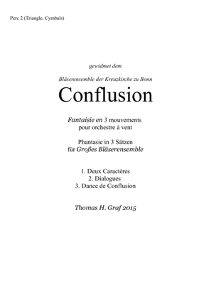 Conflusion - Suite - Wind Ensemble - Percussion 2