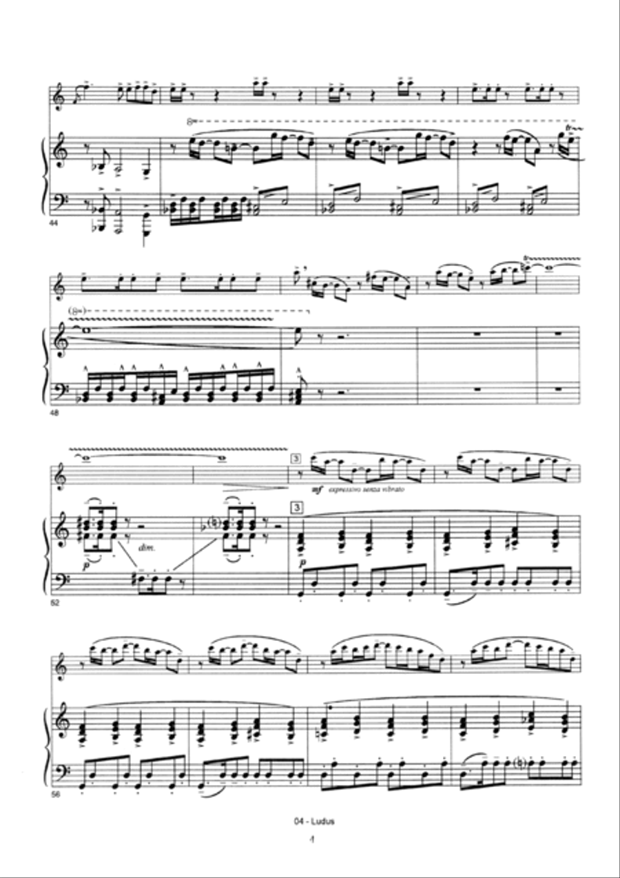 A inúbia do cabocolinho A inúbia do cabocolinho Flute Solo scores gallery preview page 6