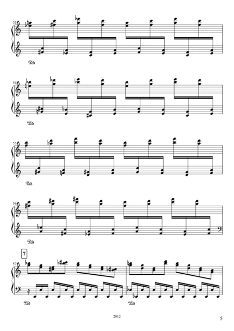 Paisley's Sonata Piano Solo scores gallery preview page 5