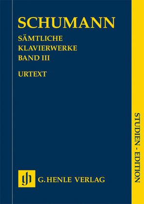 Book cover for Complete Piano Works – Volume 3