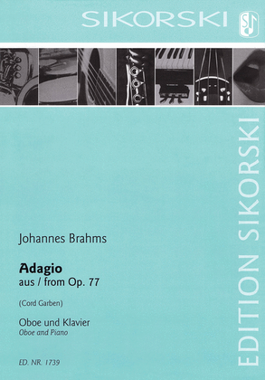 Book cover for Adagio from Op. 77