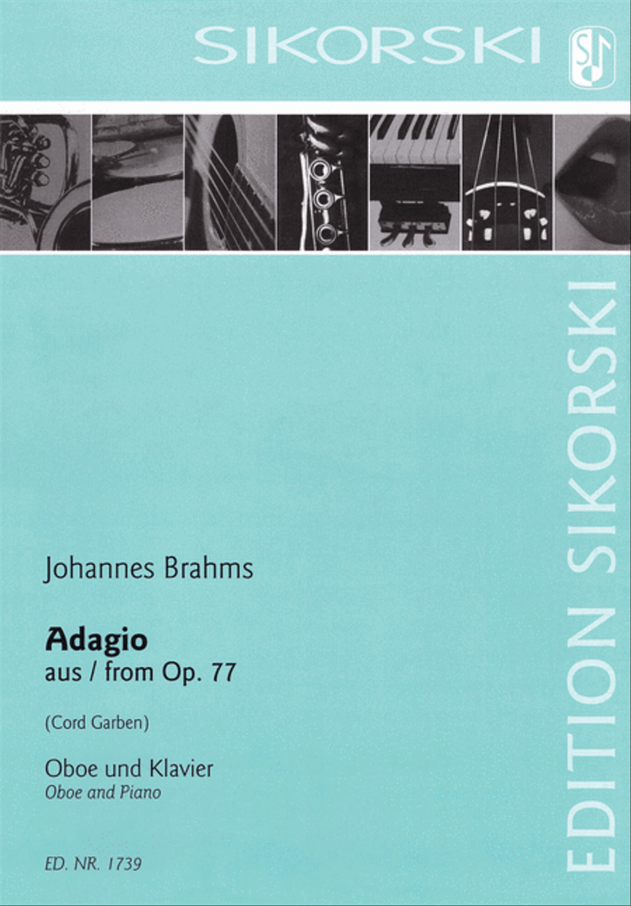 Adagio from Op. 77 Adagio from Op. 77 Piano Accompaniment scores gallery preview page 1