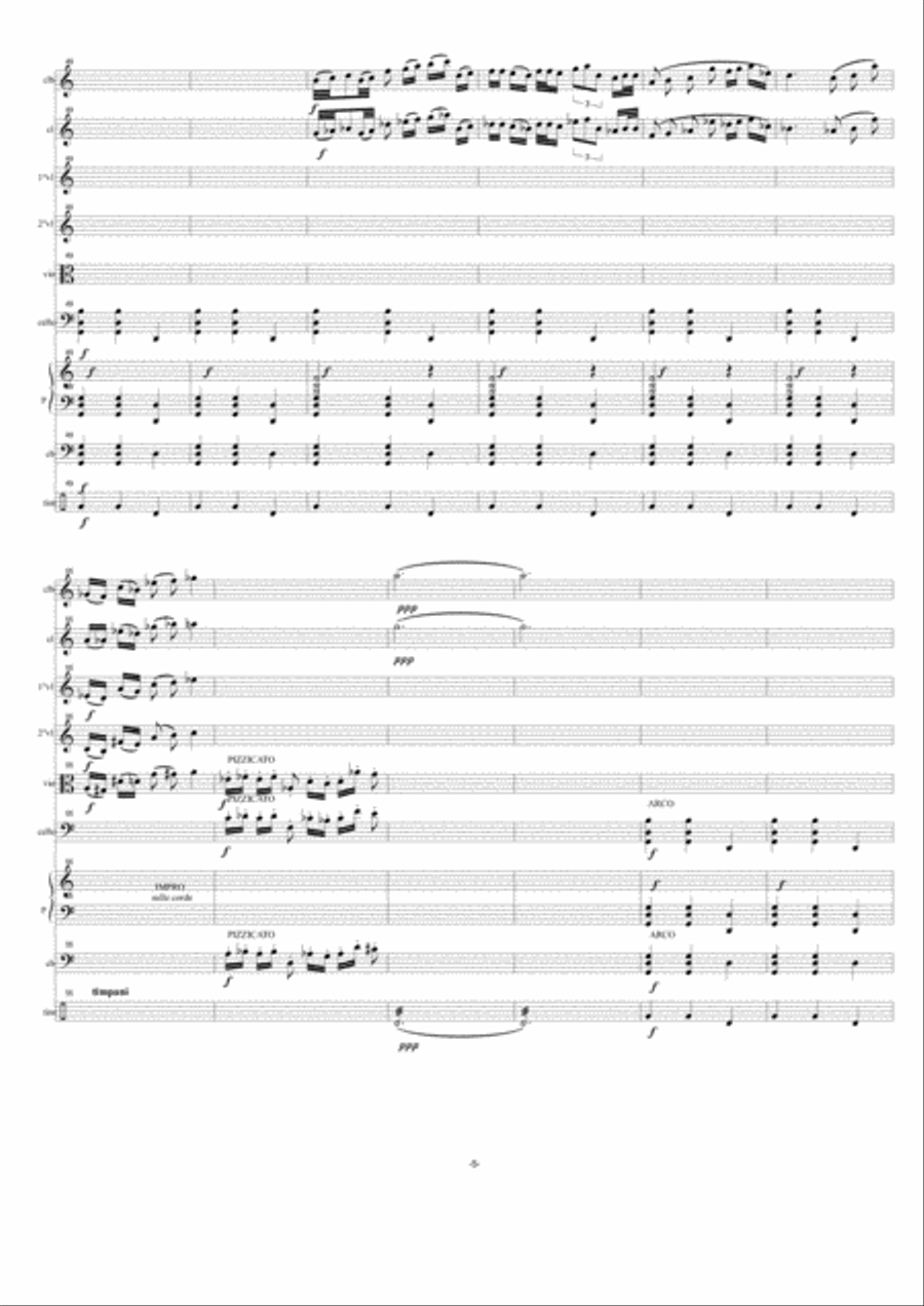 Histoire d'un Sicilian a Pàris Chamber Orchestra scores gallery preview page 5