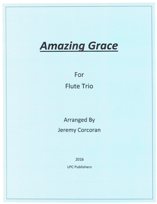 Book cover for Amazing Grace for Flute Trio
