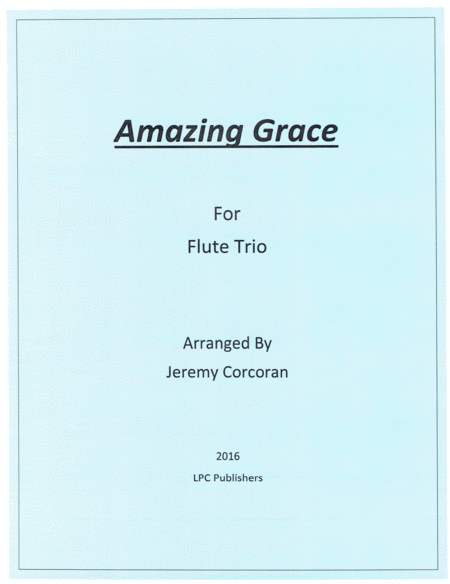 Amazing Grace for Flute Trio image number null