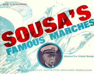 Book cover for Sousa's Famous Marches