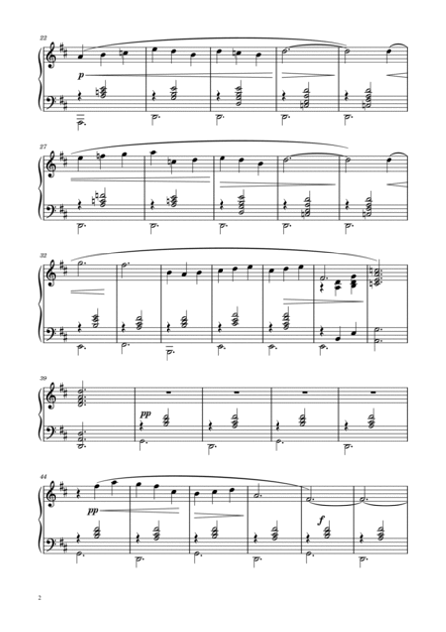 Gymnopedie No. 1 Piano Method scores gallery preview page 2