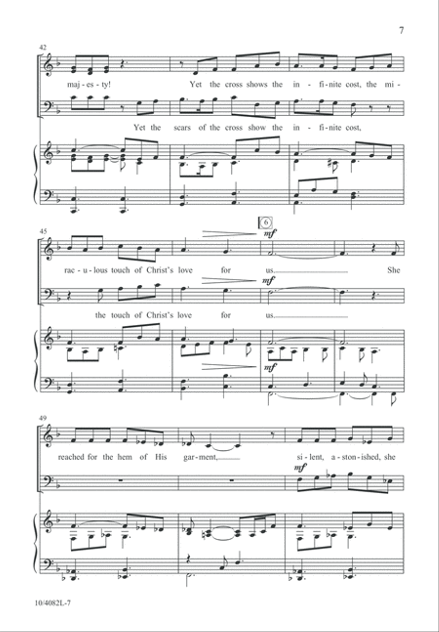 Glorious, Risen Christ! 3-Part scores gallery preview page 7