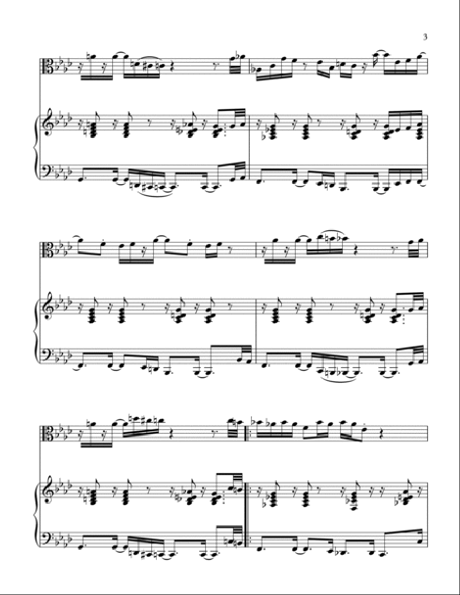 Pick Up The Pieces Viola scores gallery preview page 4