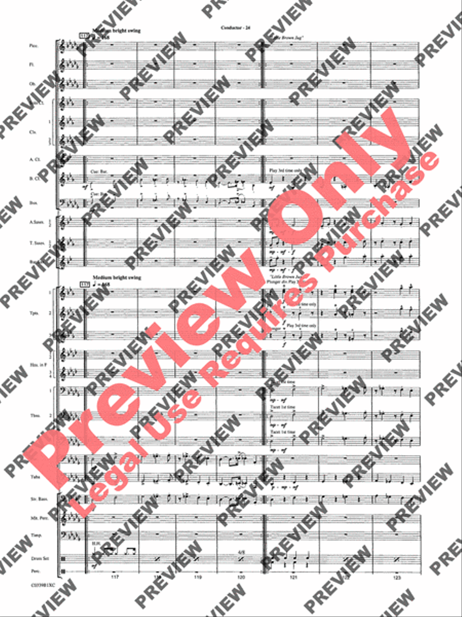 In the Miller Mood In the Miller Mood Concert Band scores gallery preview page 27
