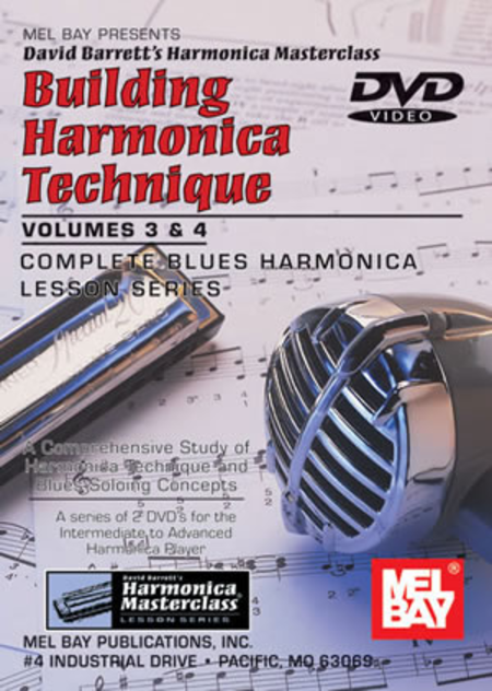 Building Harmonica Technique Volume 3 and 4 - DVD