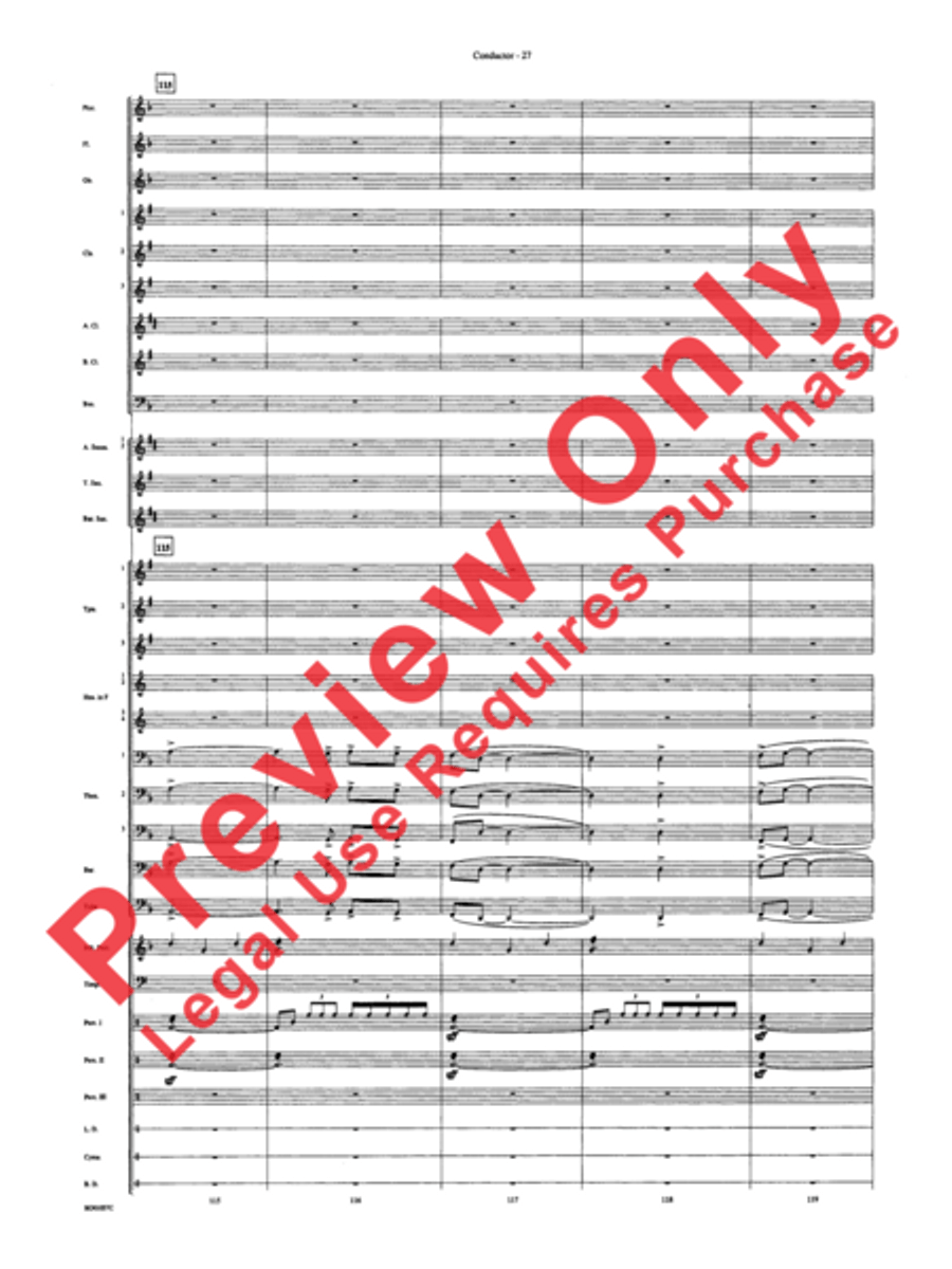 Africa: Ceremony, Song, and Ritual Concert Band scores gallery preview page 30