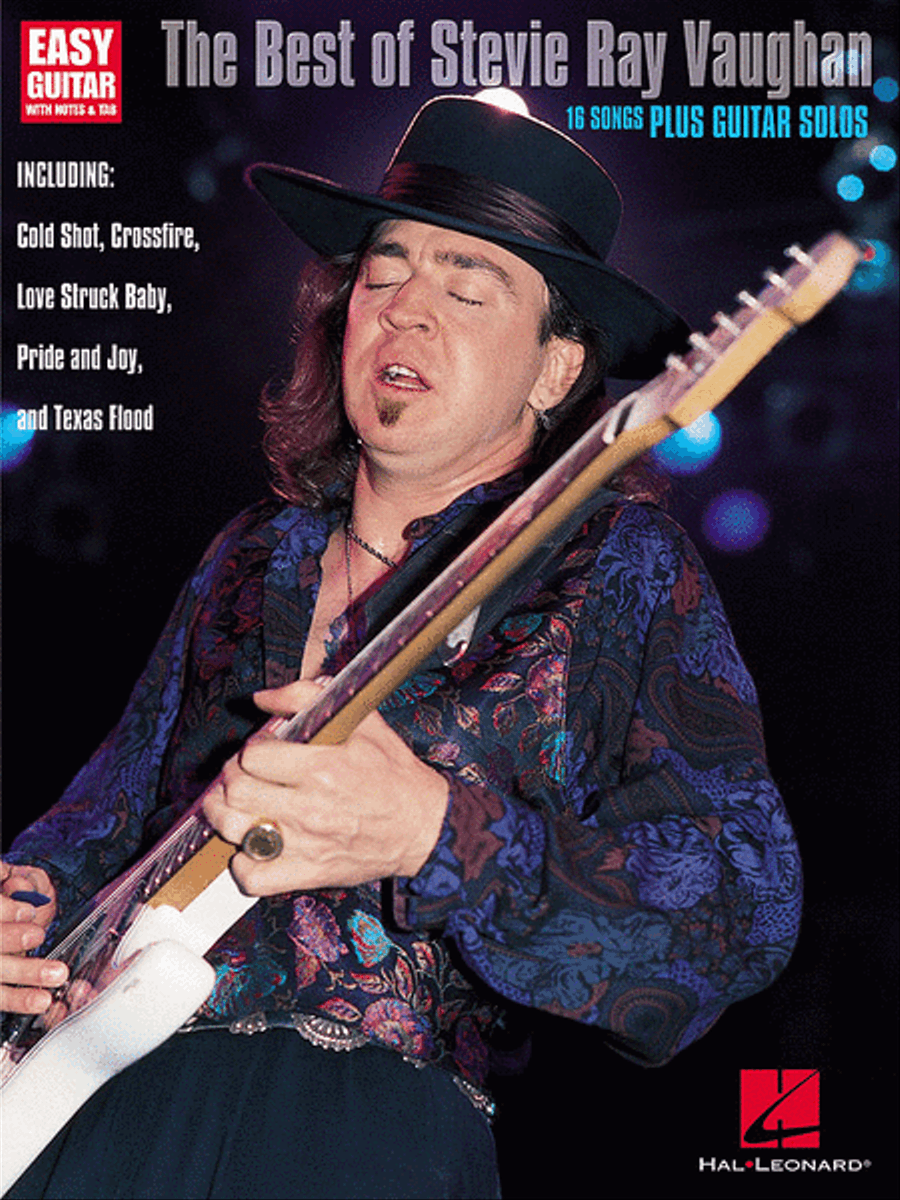 The Best Of Stevie Ray Vaughan - Easy Guitar Electric Guitar scores gallery preview page 1