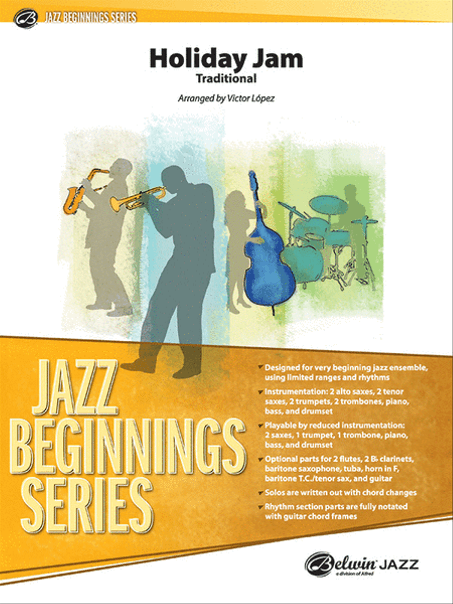 Holiday Jam Jazz Ensemble scores gallery preview page 1