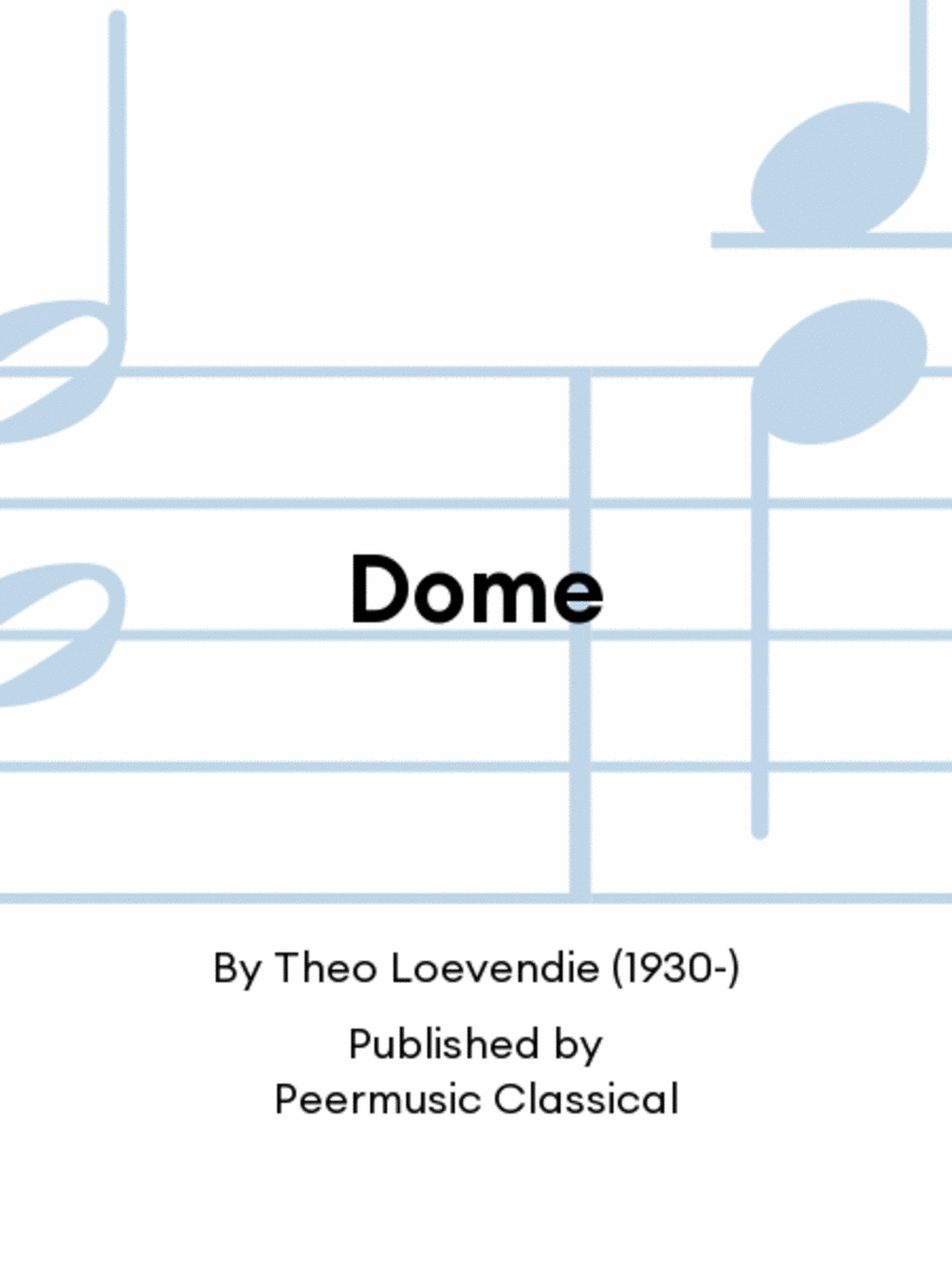 Dome Chamber Music scores gallery preview page 1