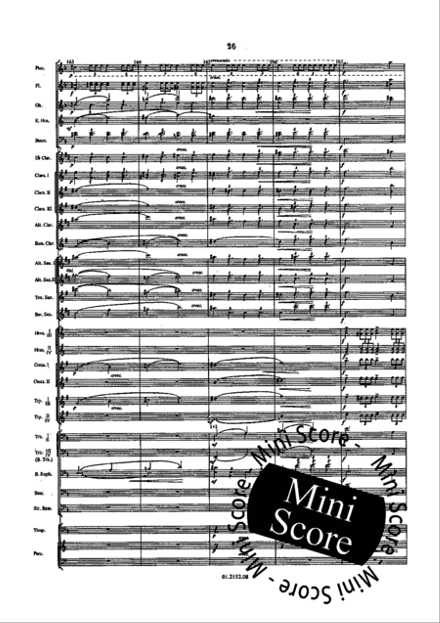 Le Roi D'Ys Concert Band scores gallery preview page 32