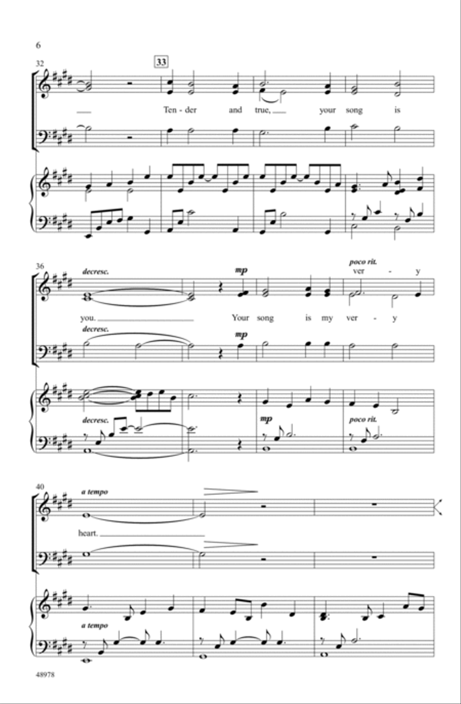 Your Song Choir scores gallery preview page 4