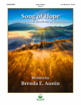 Song of Hope for 3-5 octaves of handbells (Digital Site License)