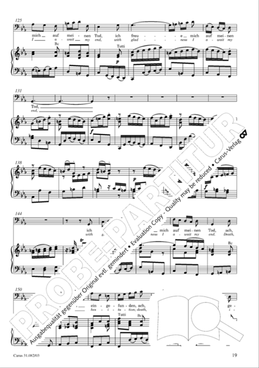 I have enough (Ich habe genung) Mezzo-Soprano Voice scores gallery preview page 22