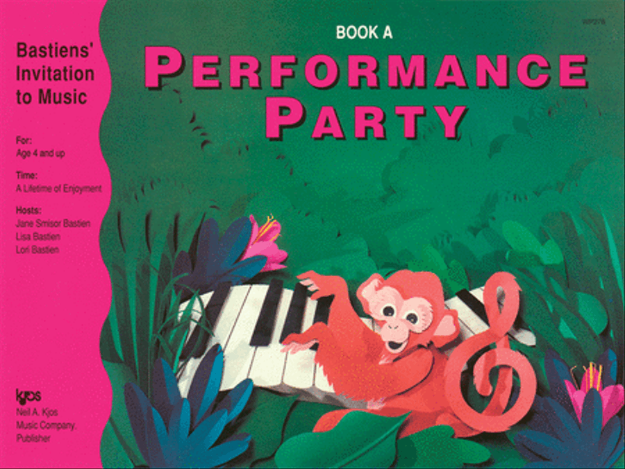 Performance Party, Book A Piano Method scores gallery preview page 1