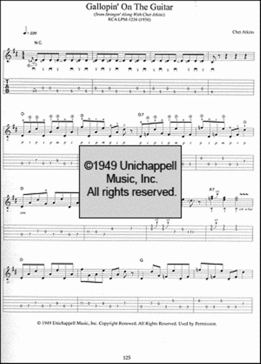 Chet Atkins in Three Dimensions Volume 2 Electric Guitar scores gallery preview page 2