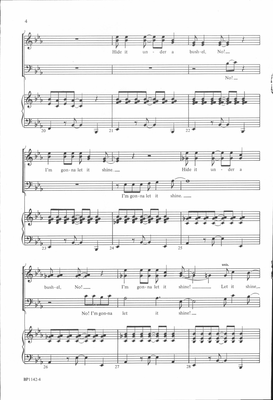 This Little Light of Mine 3-Part scores gallery preview page 4