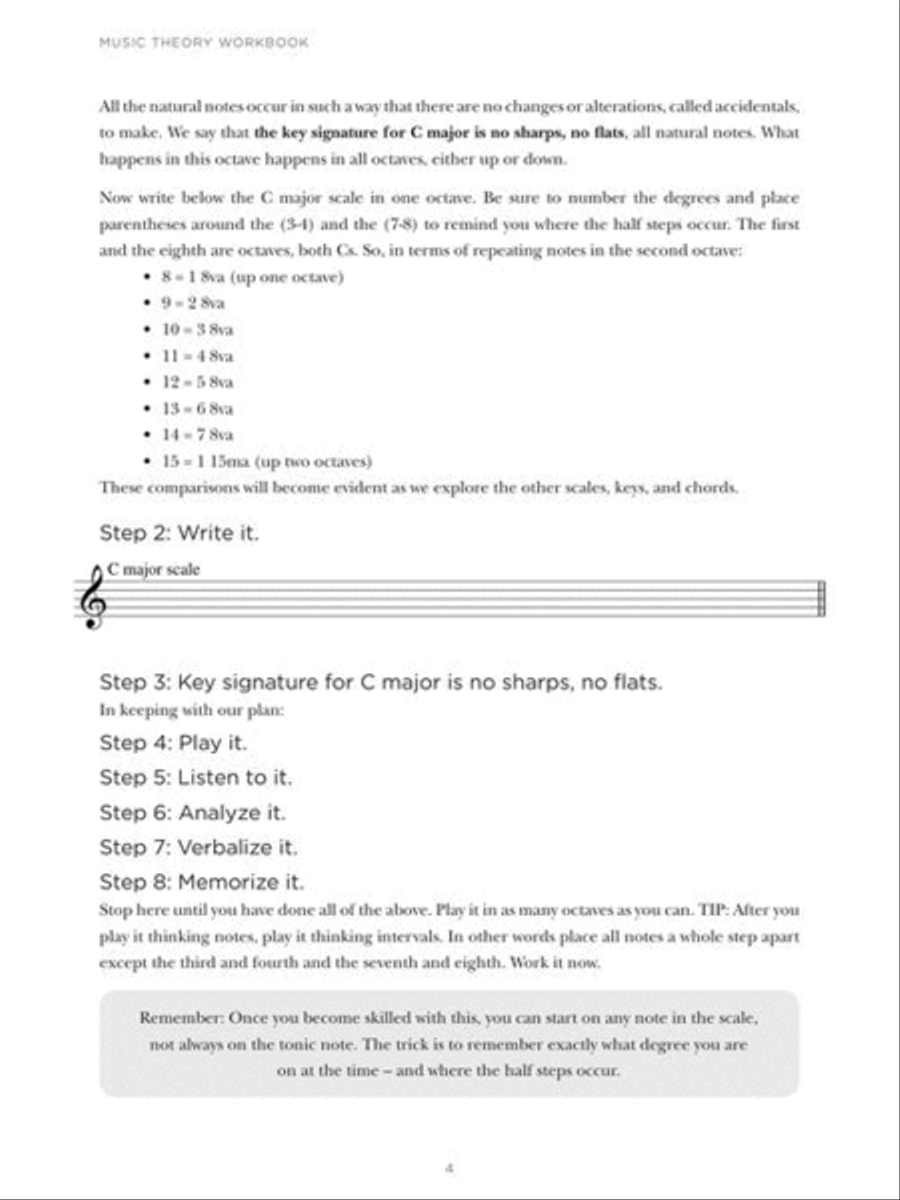 Music Theory Workbook Activity Books scores gallery preview page 9
