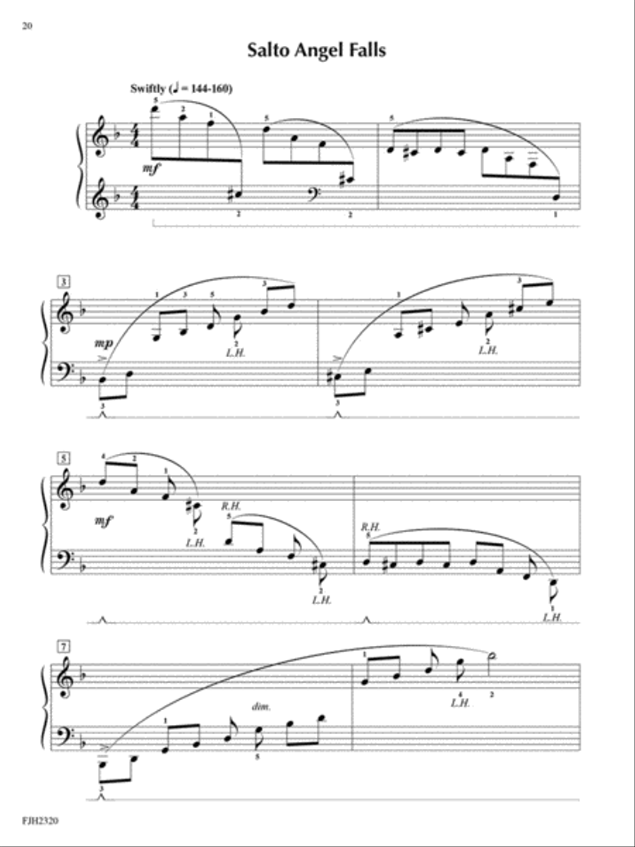 A World of Sights and Sounds Piano Solo scores gallery preview page 3