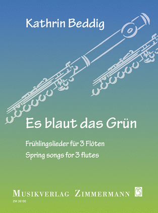 Book cover for Es blaut das Grün (The Green Blues)