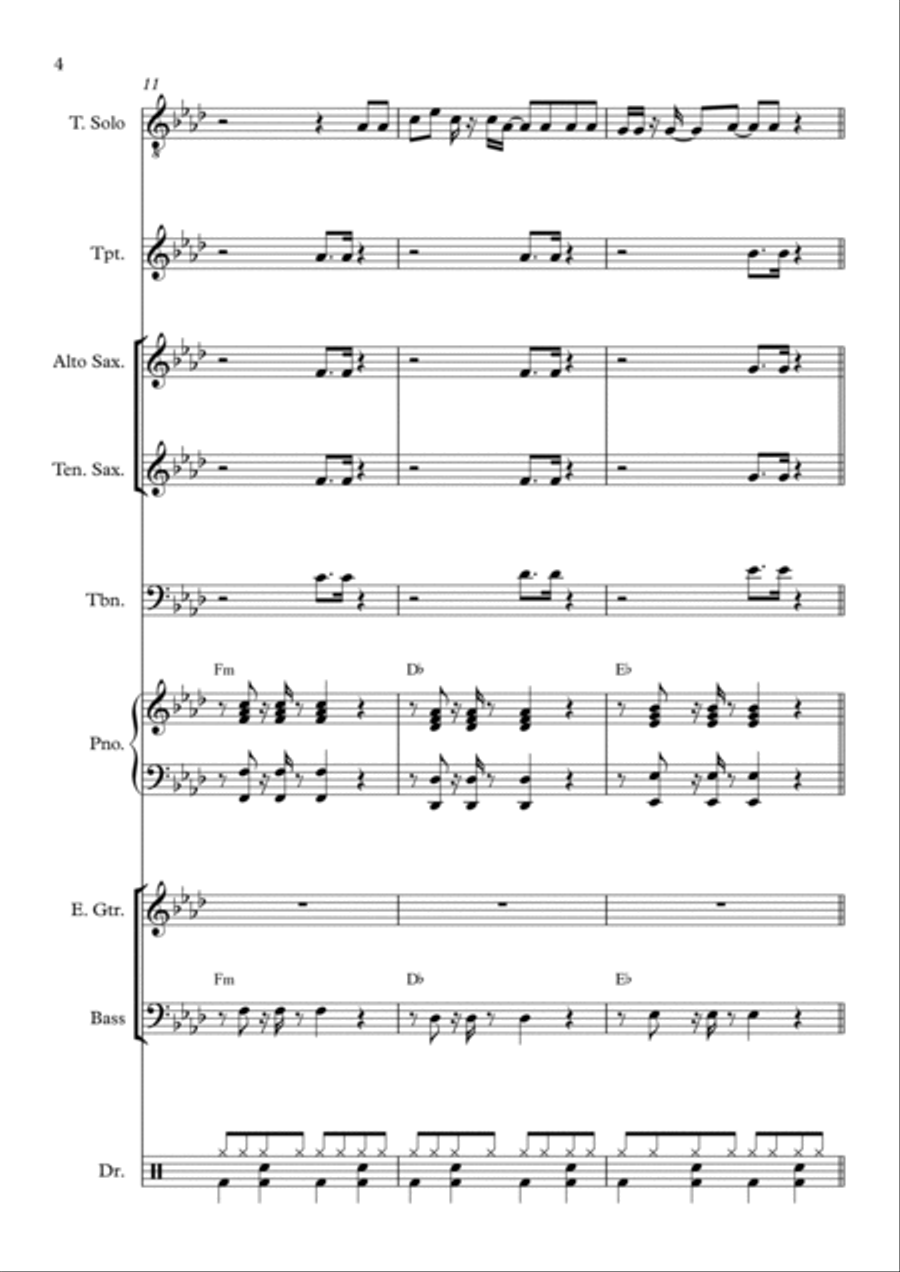 Green Green Grass Voice scores gallery preview page 4