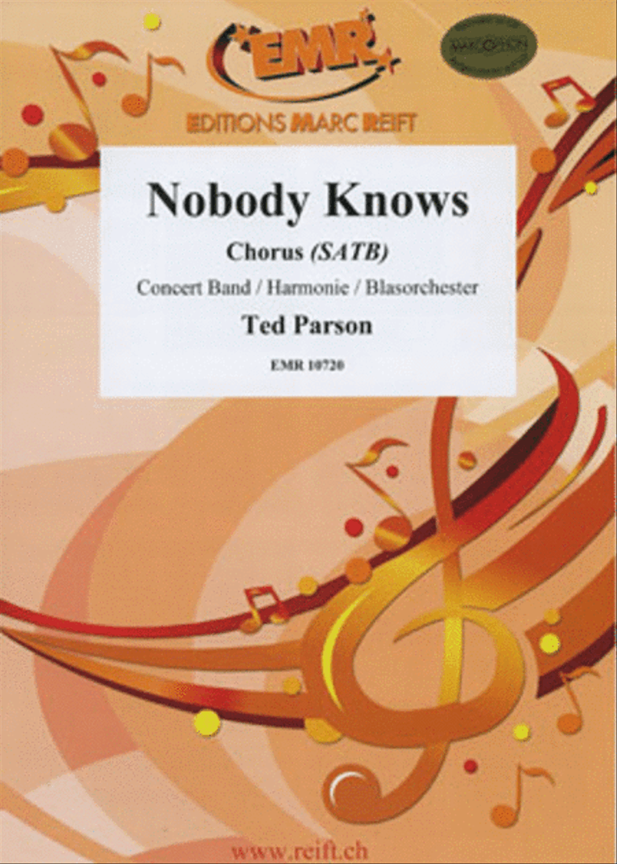 Nobody Knows 4-Part scores gallery preview page 1