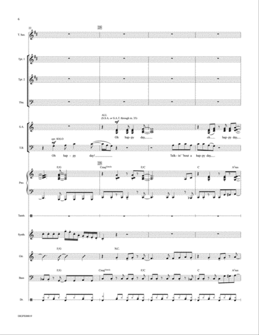 Oh Happy Day: Score Score scores gallery preview page 6