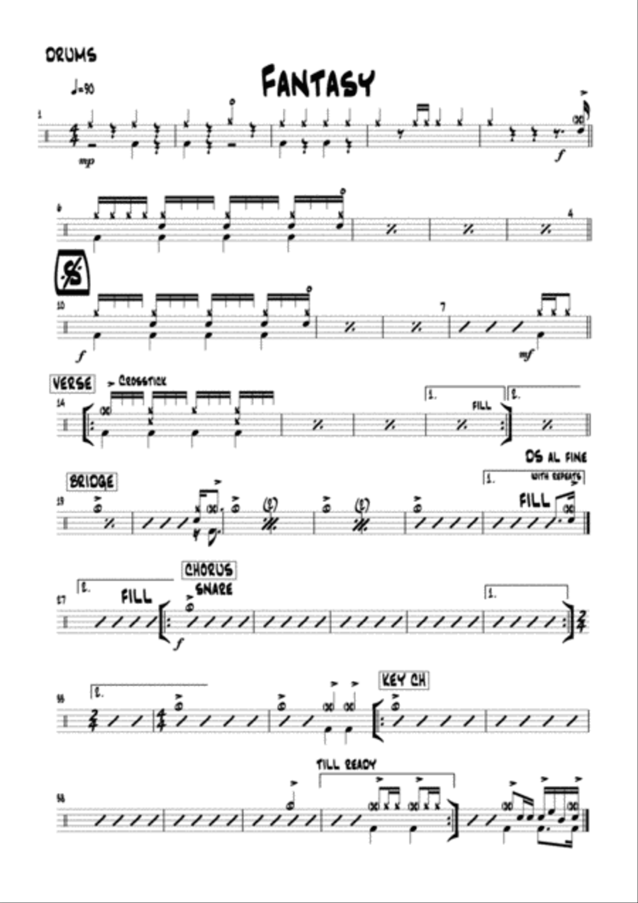 Fantasy Fantasy Small Ensemble scores gallery preview page 1