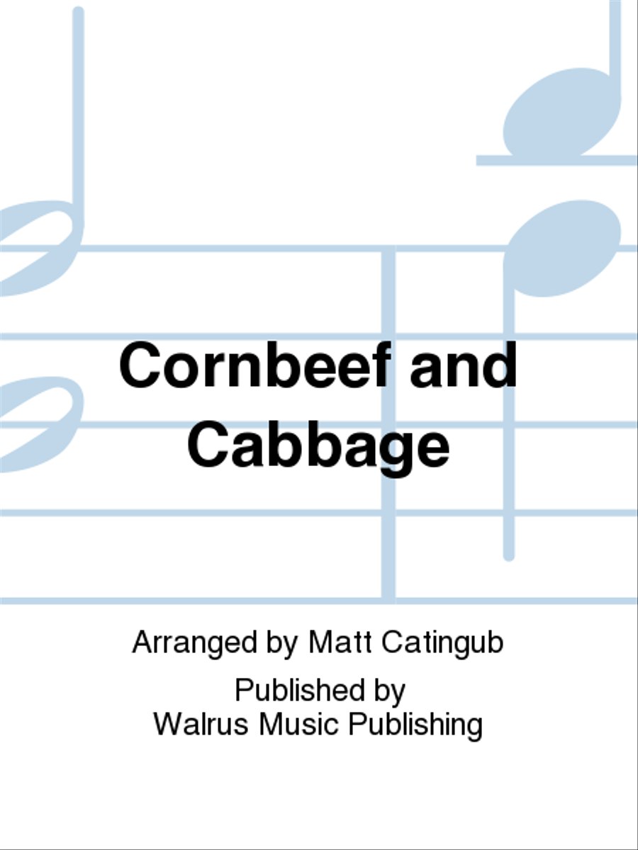 Cornbeef and Cabbage Cornbeef and Cabbage Big Band scores gallery preview page 1