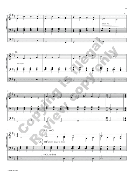 Hymns of Promise: Three Settings for Organ image number null