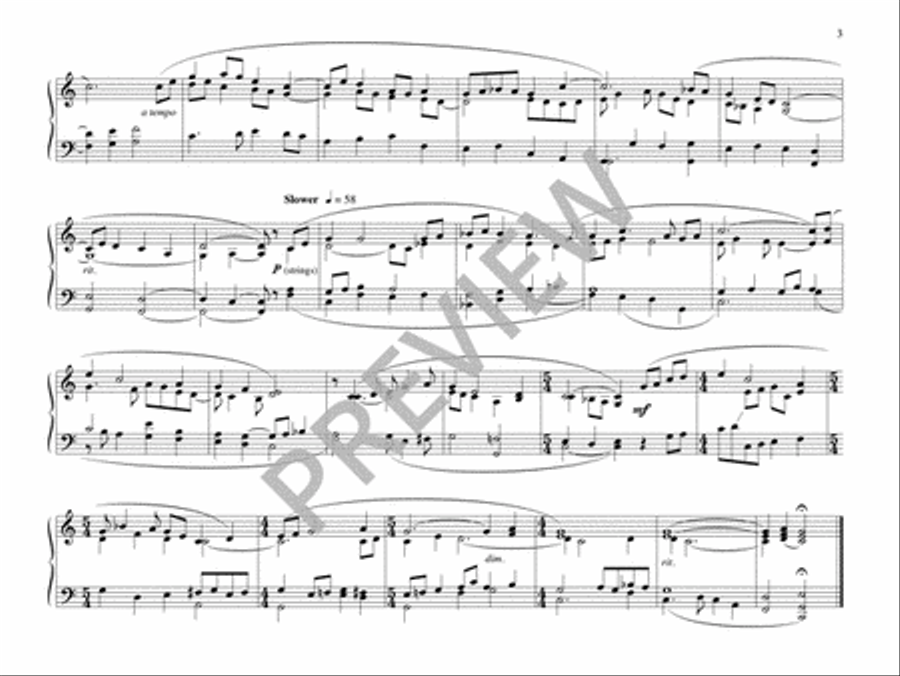 Two Spirituals for Keyboard Piano scores gallery preview page 5