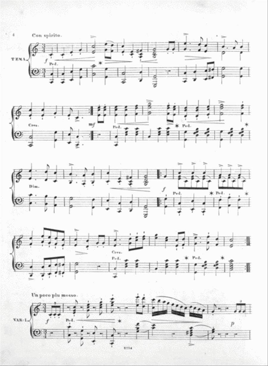 The Stars & Stripes Forever. Brilliant Variations on the Star-spangled Banner Piano Solo scores gallery preview page 3