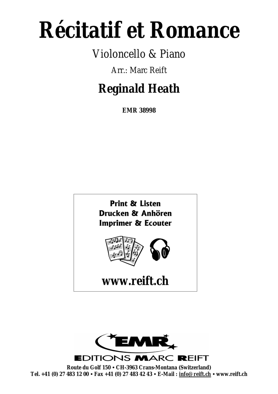 Recitatif et Romance