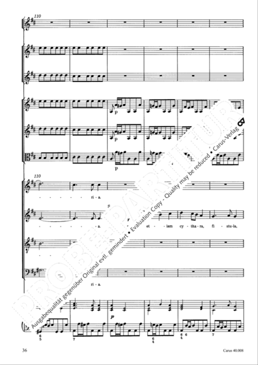 Introduzione e Gloria 4-Part scores gallery preview page 37