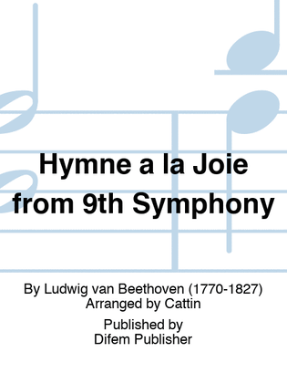Hymne a la Joie from 9th Symphony