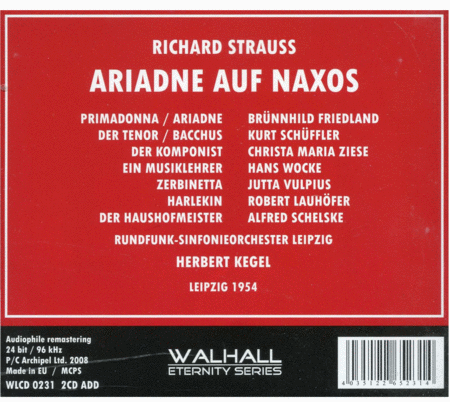Ariadne Auf Naxos: Friedland-V