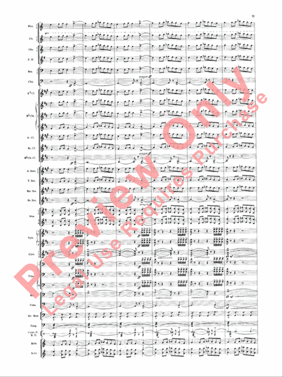 Russian Christmas Music Russian Christmas Music Concert Band scores gallery preview page 14