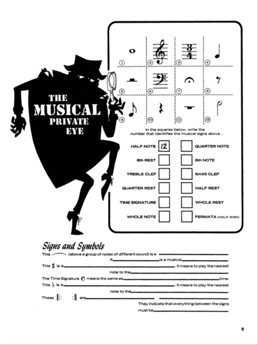 Alfred d'Auberge Piano Course Note Speller, Book 2 Piano Method scores gallery preview page 5