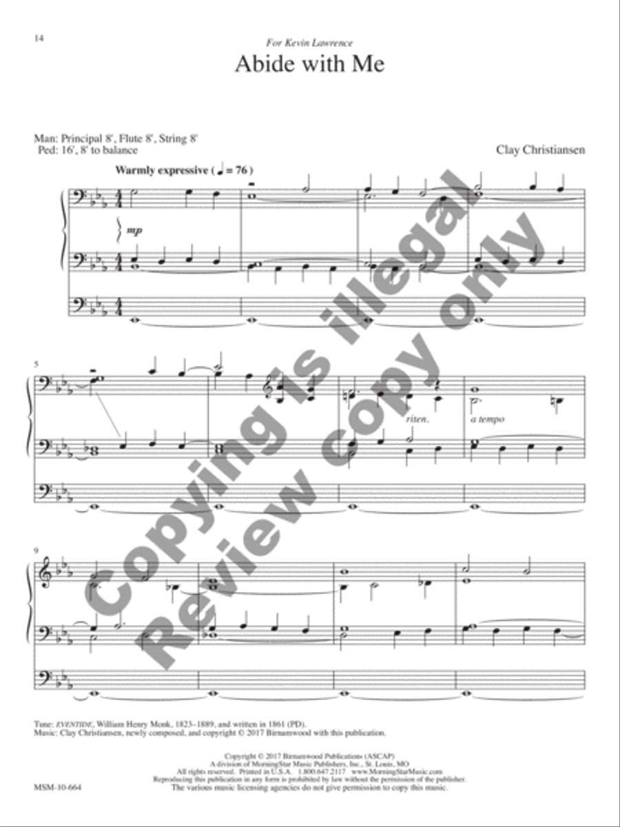 All Things Bright and Beautiful Organ scores gallery preview page 8